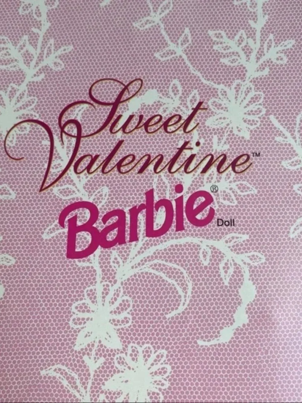 NWT vintage 1995 Hallmark 1830s Sweet Valentine Collectors Edition Barbie